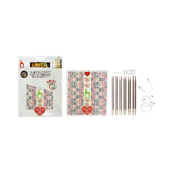 Pony Laurel 360° Glydon Swirl IC CKP, Belle design needle case